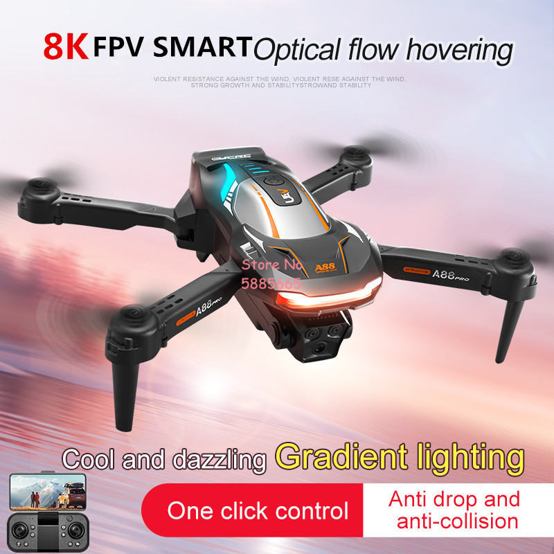 Kids Outdoor Activity Toys - Dron RC 8K z pozycjonowaniem poprzez