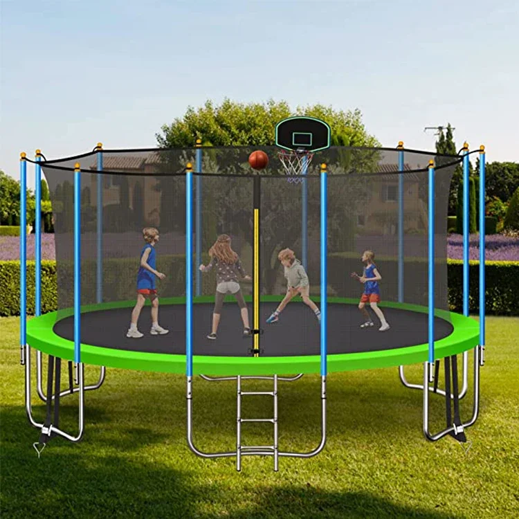 Kids Outdoor Trampoline - # Trampolina bez sprężyn o średnicy