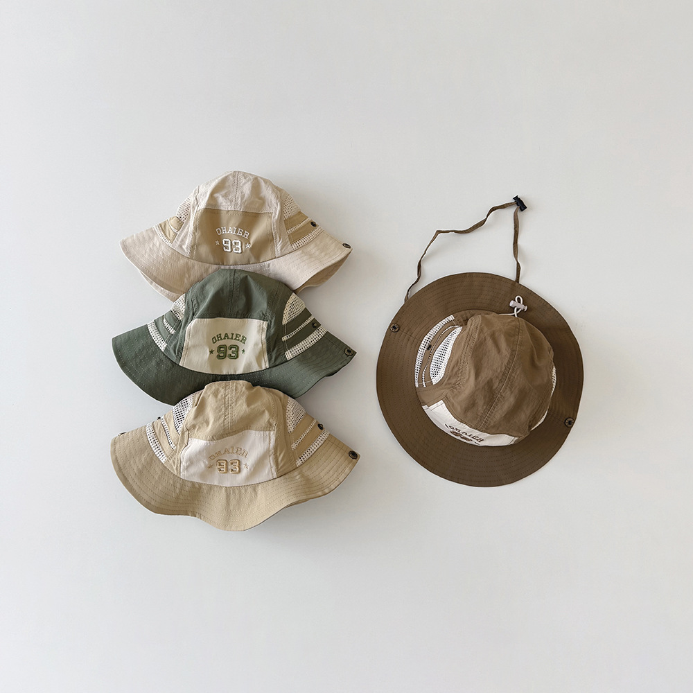 Kids Outdoor Hat - Dziecięcy kapelusz rybacki dla niemowląt, chłopców
