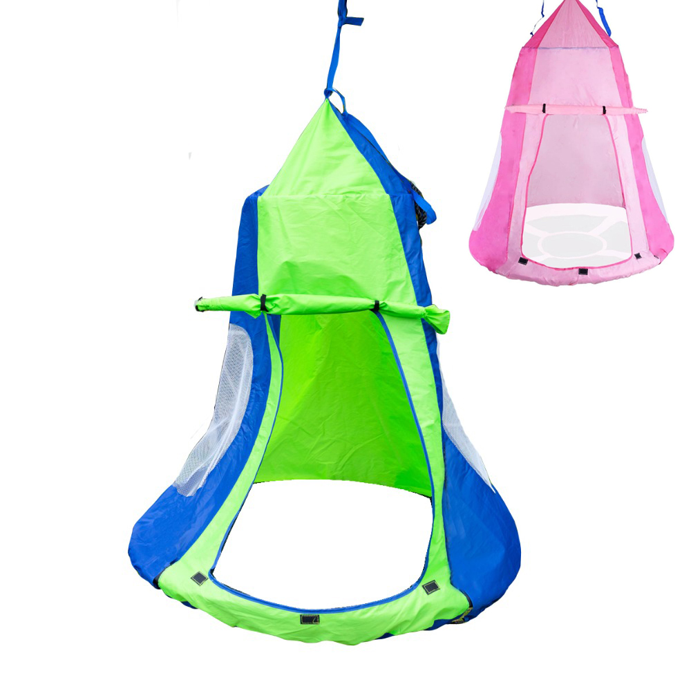 Kids Outdoor Nest Swing - Dzieci wiszące krzesło namiot huśtawka hamak