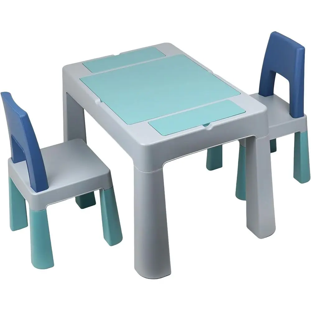 Kids Outdoor Activity Table - Wielofunkcyjny stolik dla dzieci z krzesełkami,