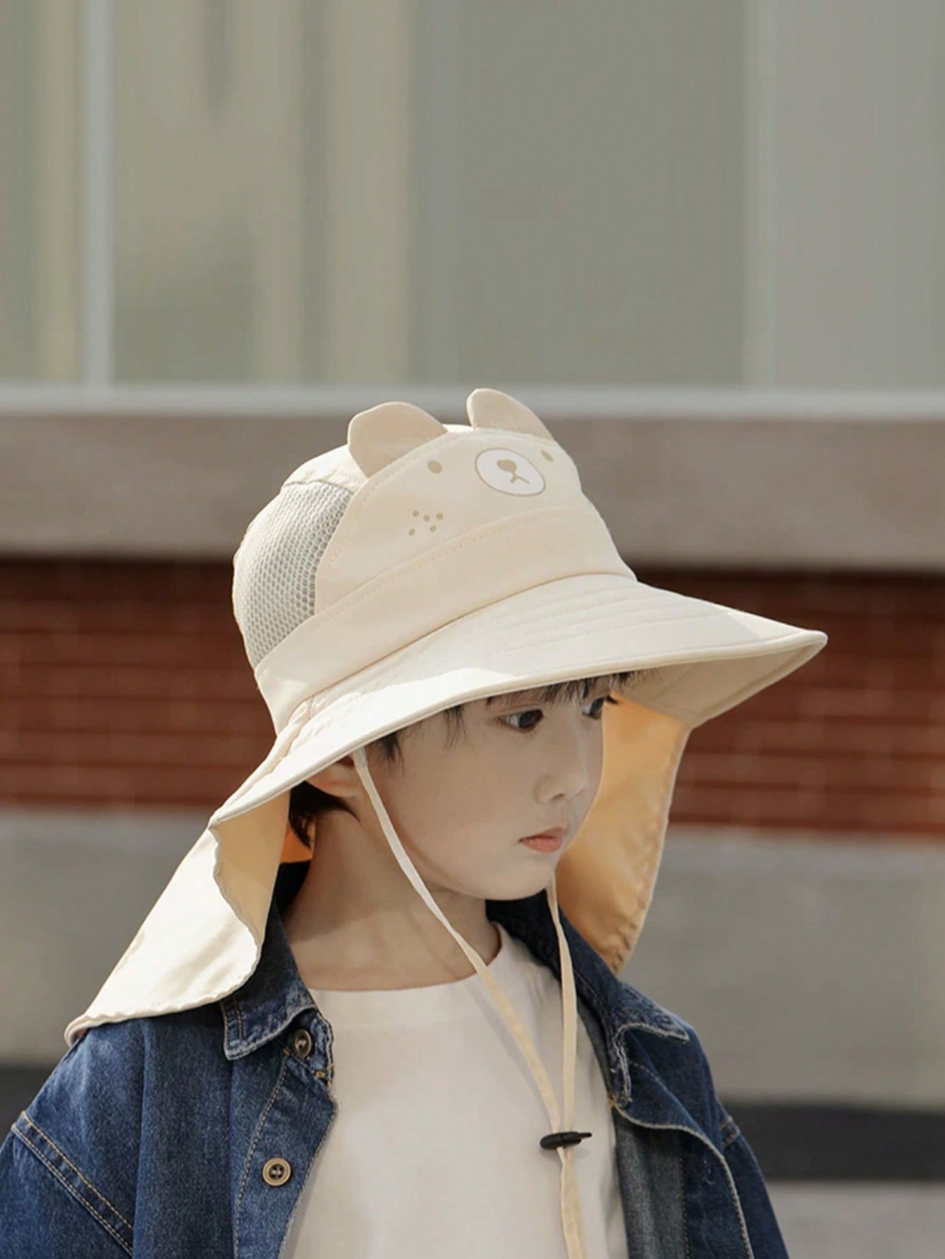 Kids Outdoor Hat - 1 szt. Dziecięcy kapelusz typu bucket