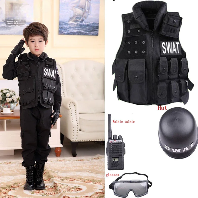 Kids Outdoor Gear - Kamizelka taktyczna wojskowa dla dzieci na