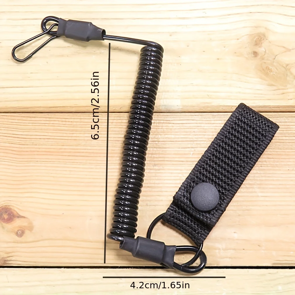 Swing Seat Belt - Taktyczna elastyczna smycz zapobiegająca zgubieniu, antykradzieżowa,