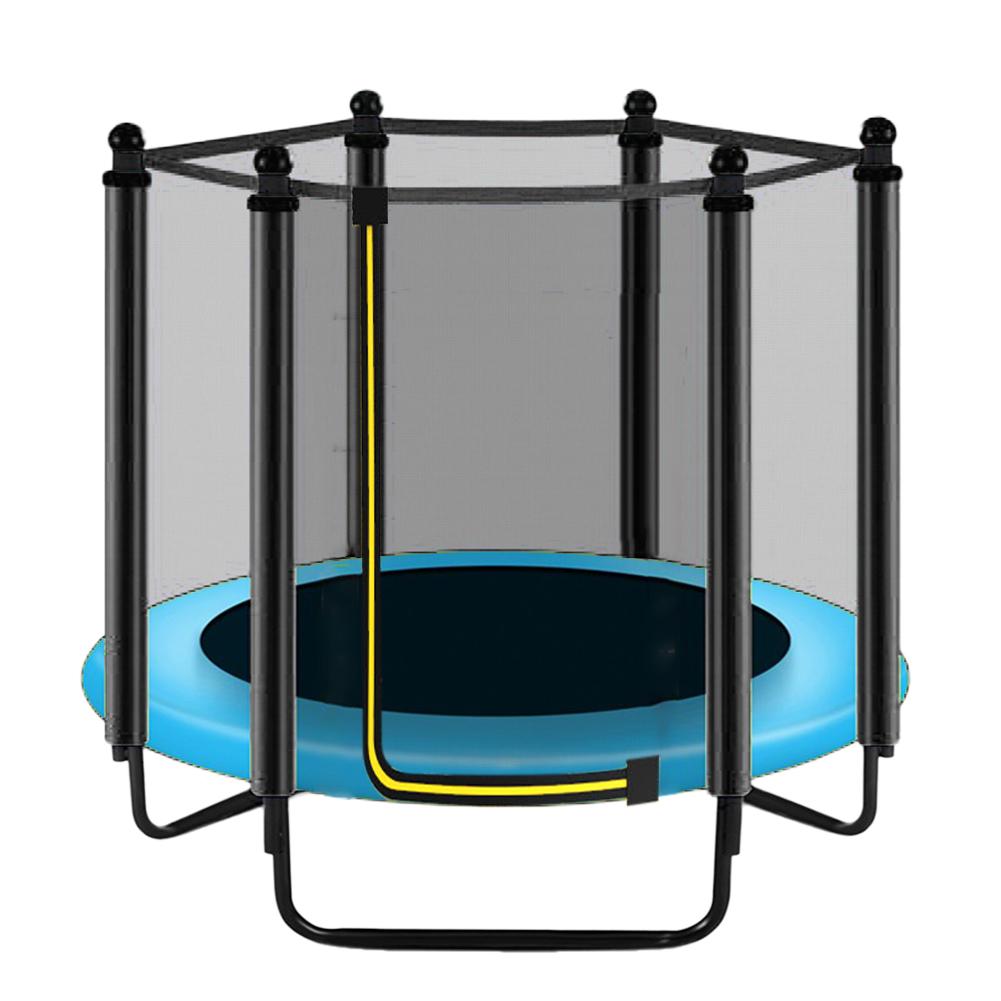 Kids Outdoor Trampoline - Trampolina z siatką zabezpieczającą Trampolina ogrodowa