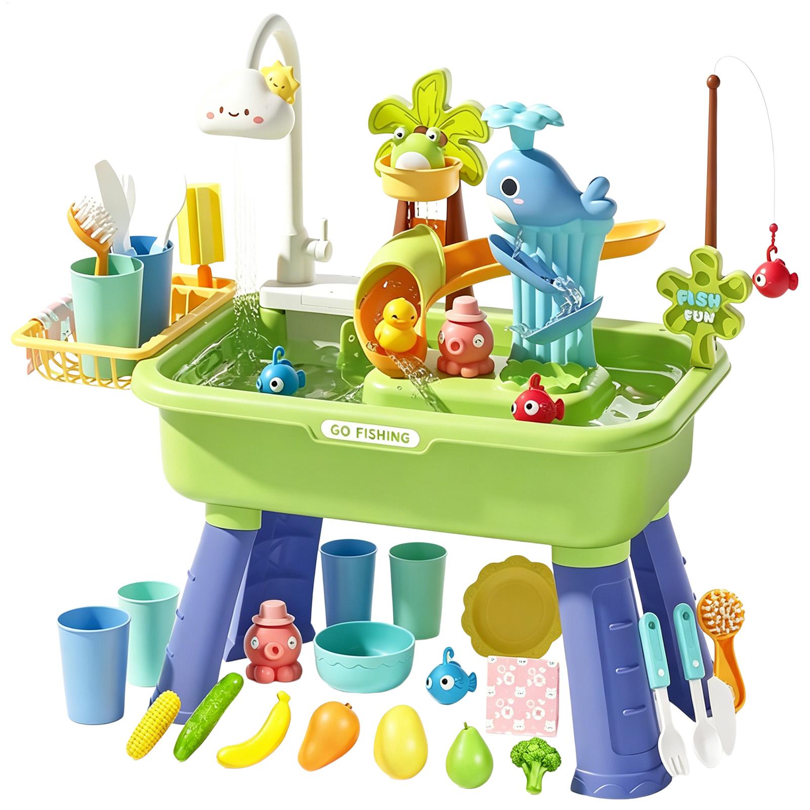Kids Outdoor Activity Table - Stolik wodny dla dzieci z pompką,