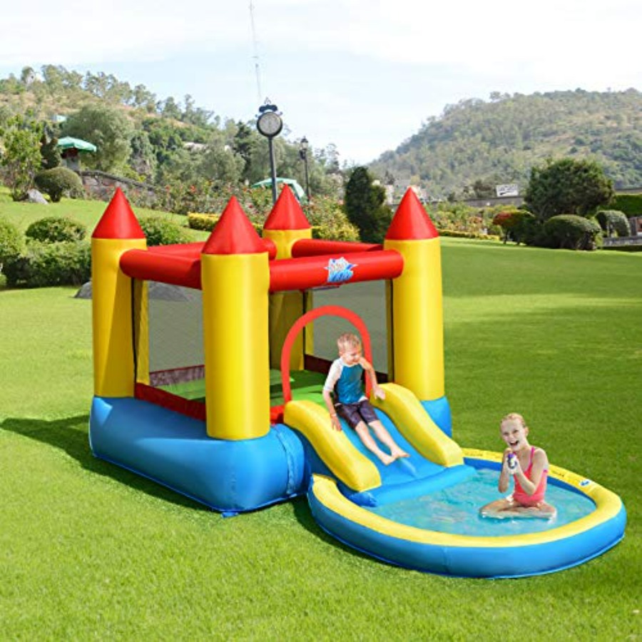 Kids Outdoor Jump House - Nadmuchiwany domek do skakania na zewnątrz
