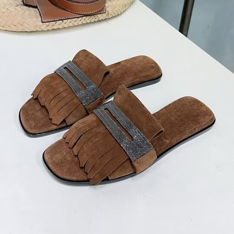 Kids Outdoor Decor - Metalowe Koraliki Ozdobne Dziecięce Zamszowe Chwosty