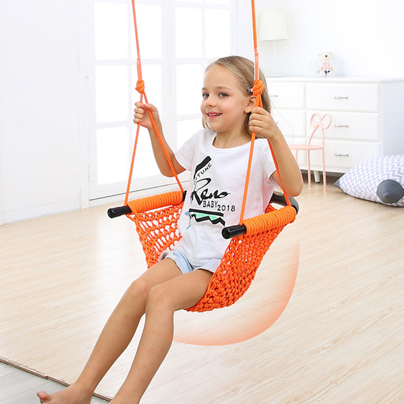 Kids Outdoor Nest Swing - Hamak dla dzieci huśtawka gniazdo ręcznie
