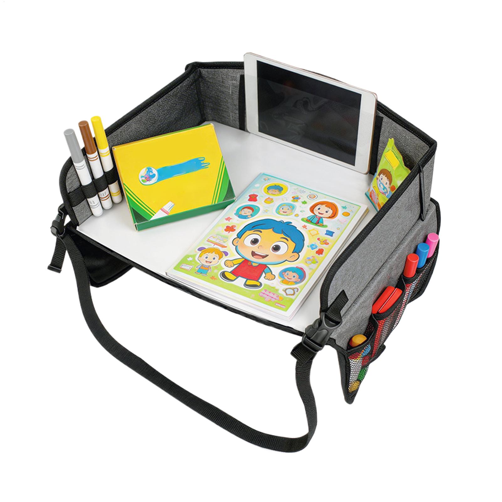Kids Outdoor Activity Table - Taca na siedzenie samochodowe z kieszenią,