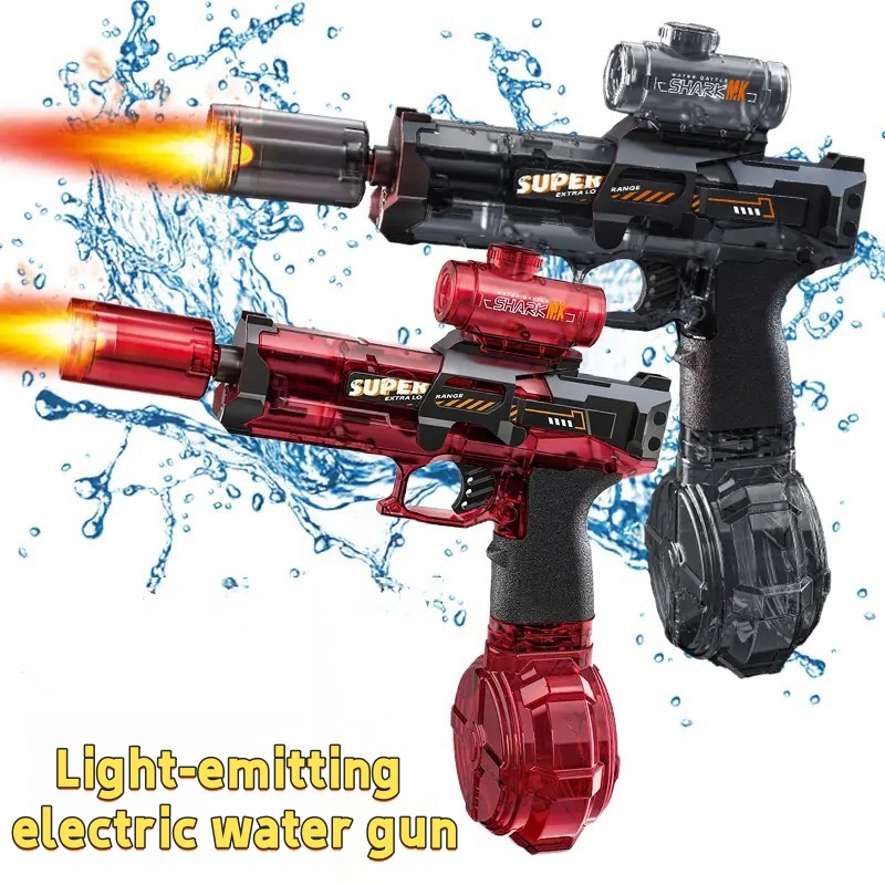 Kids Outdoor Activity Toys - Elektryczne pistolety na wodę LED dla
