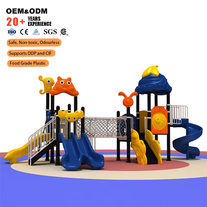 Kids Outdoor Slide Set - Komercyjne urządzenia rekreacyjne na zewnątrz Duża