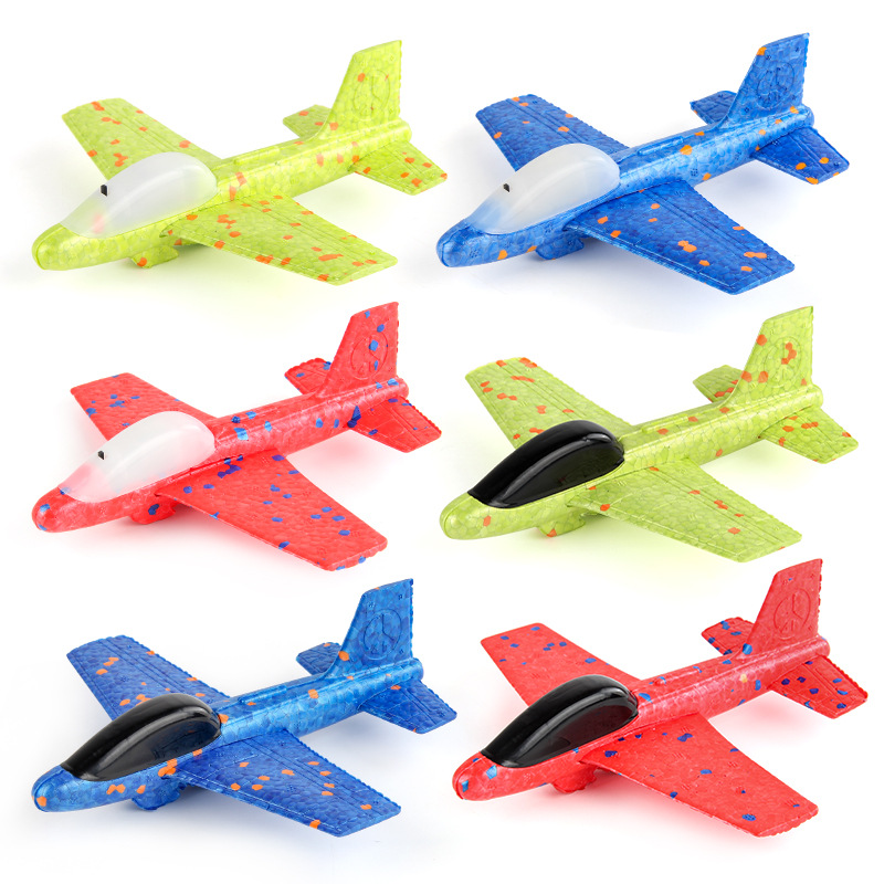 Kids Outdoor Activity Toys - Dzieci wyrzucanie pianki zabawki samolotowe proca
