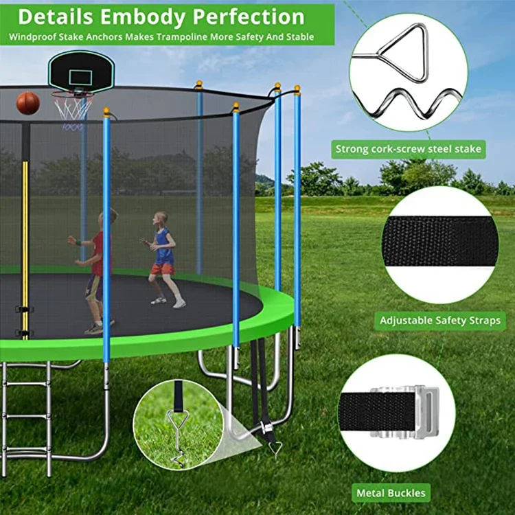 # Trampolina bez sprężyn o śre – Kids Outdoor Trampoline recenzja i cena