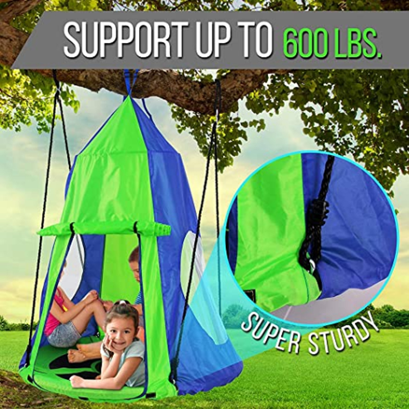 Dzieci wiszące krzesło namiot  – Kids Outdoor Nest Swing recenzja i cena