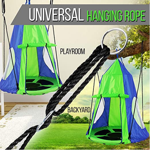 Dzieci wiszące krzesło namiot  – Kids Outdoor Nest Swing recenzja i cena