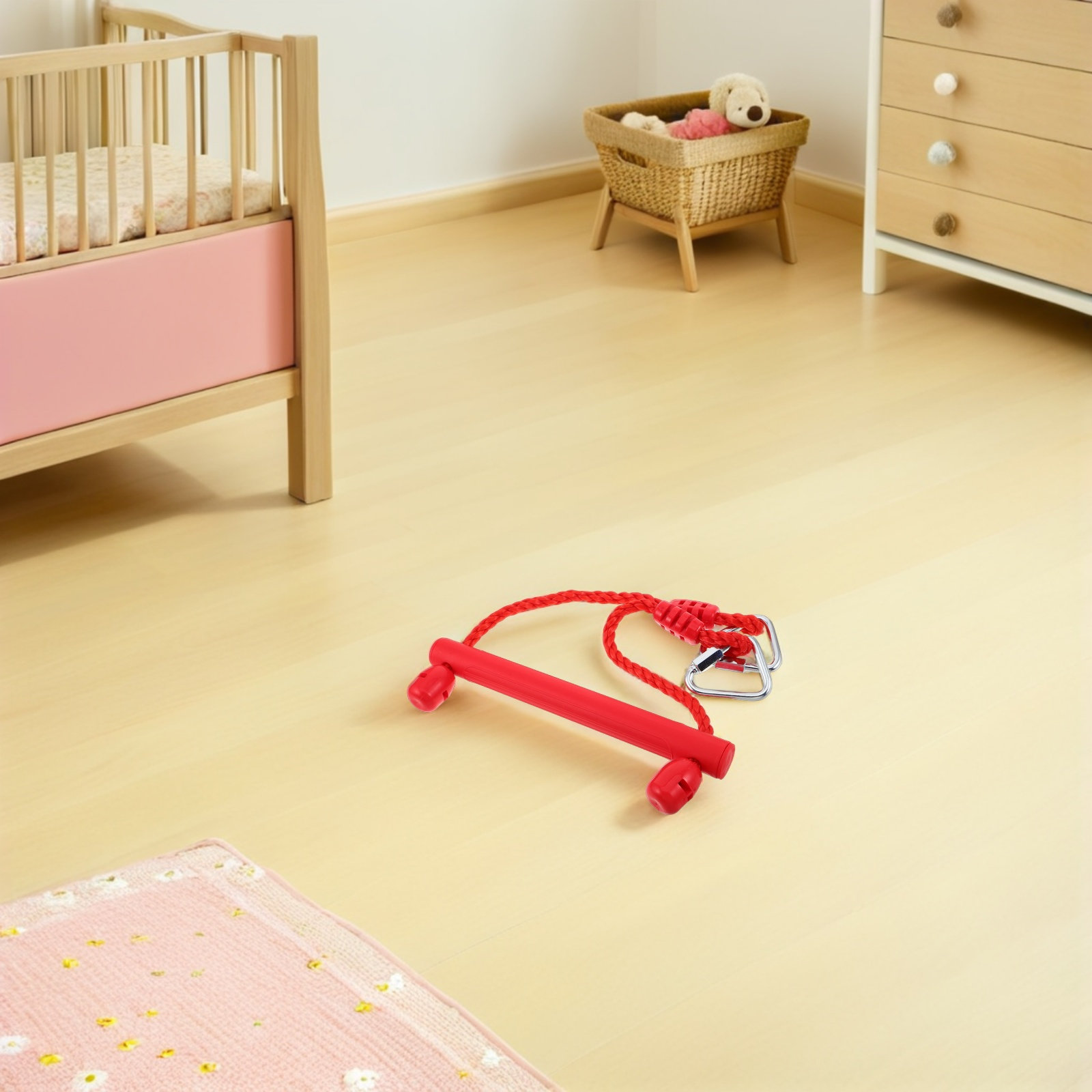 Czerwone drabinki gimnastyczne – Kids Outdoor Gear recenzja i cena
