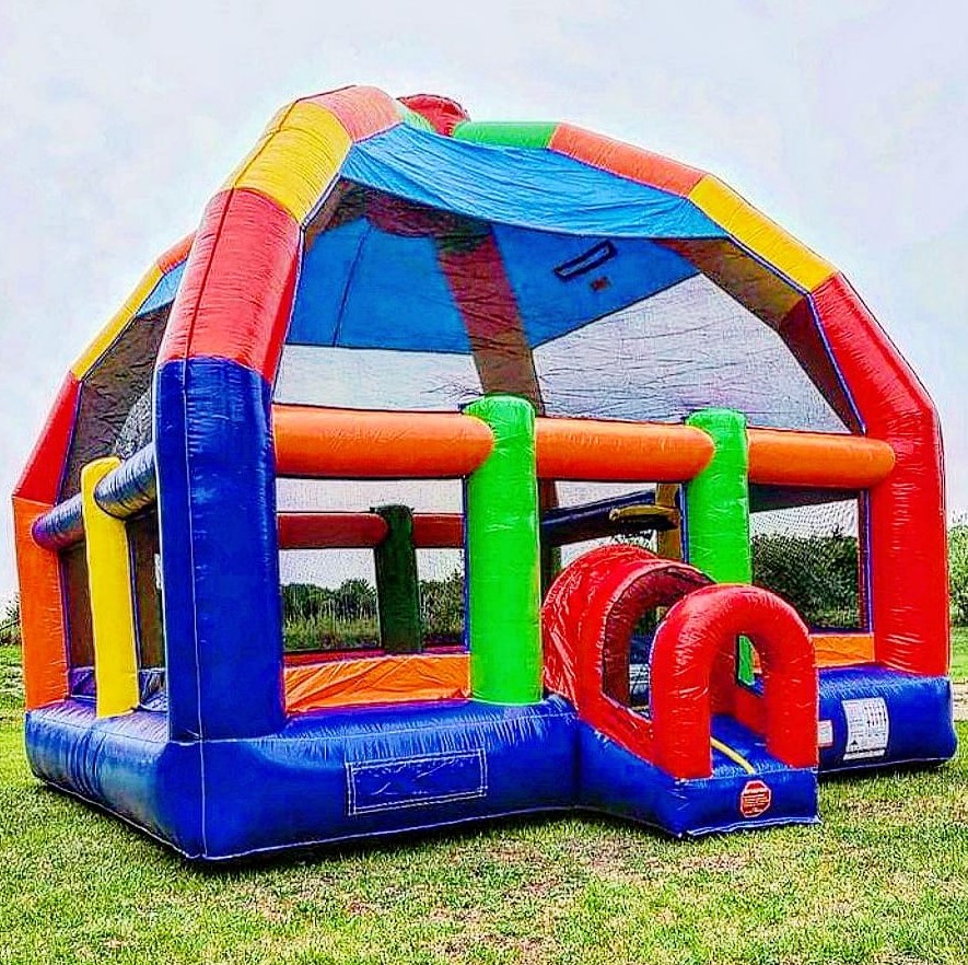 Duży dmuchany zamek do skakani – Kids Outdoor Jump House recenzja i cena