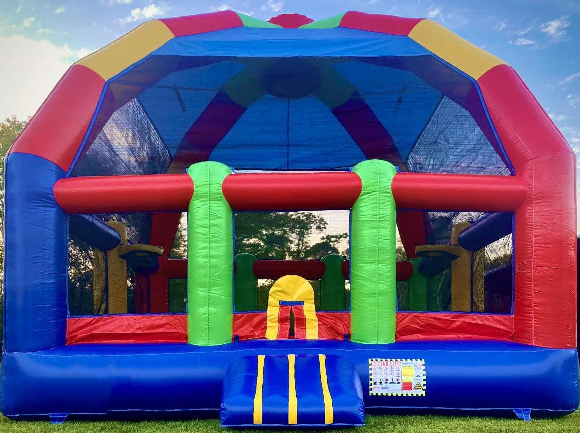 Duży dmuchany zamek do skakani – Kids Outdoor Jump House recenzja i cena