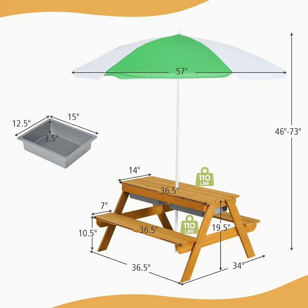 Stolik piknikowy dla dzieci 3w – Kids Outdoor Activity Table recenzja i cena