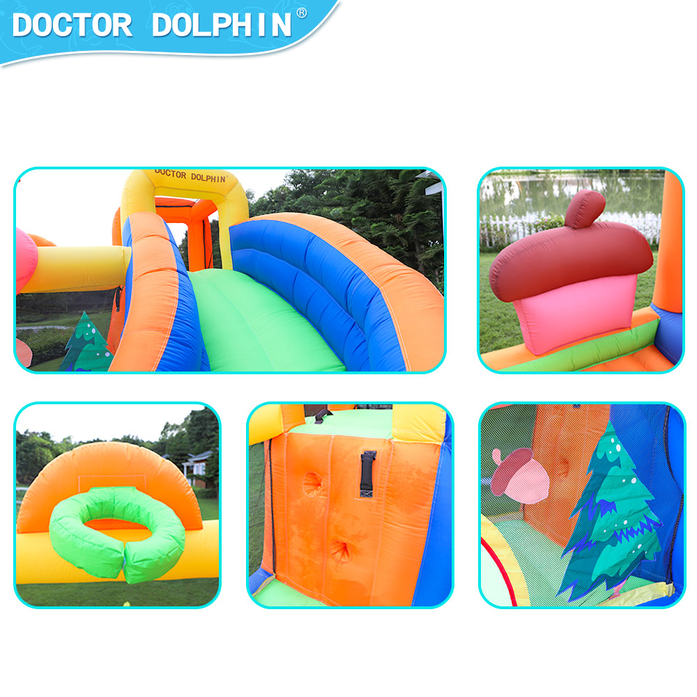 Dostępny od ręki Mały dmuchany – Kids Outdoor Jump House recenzja i cena