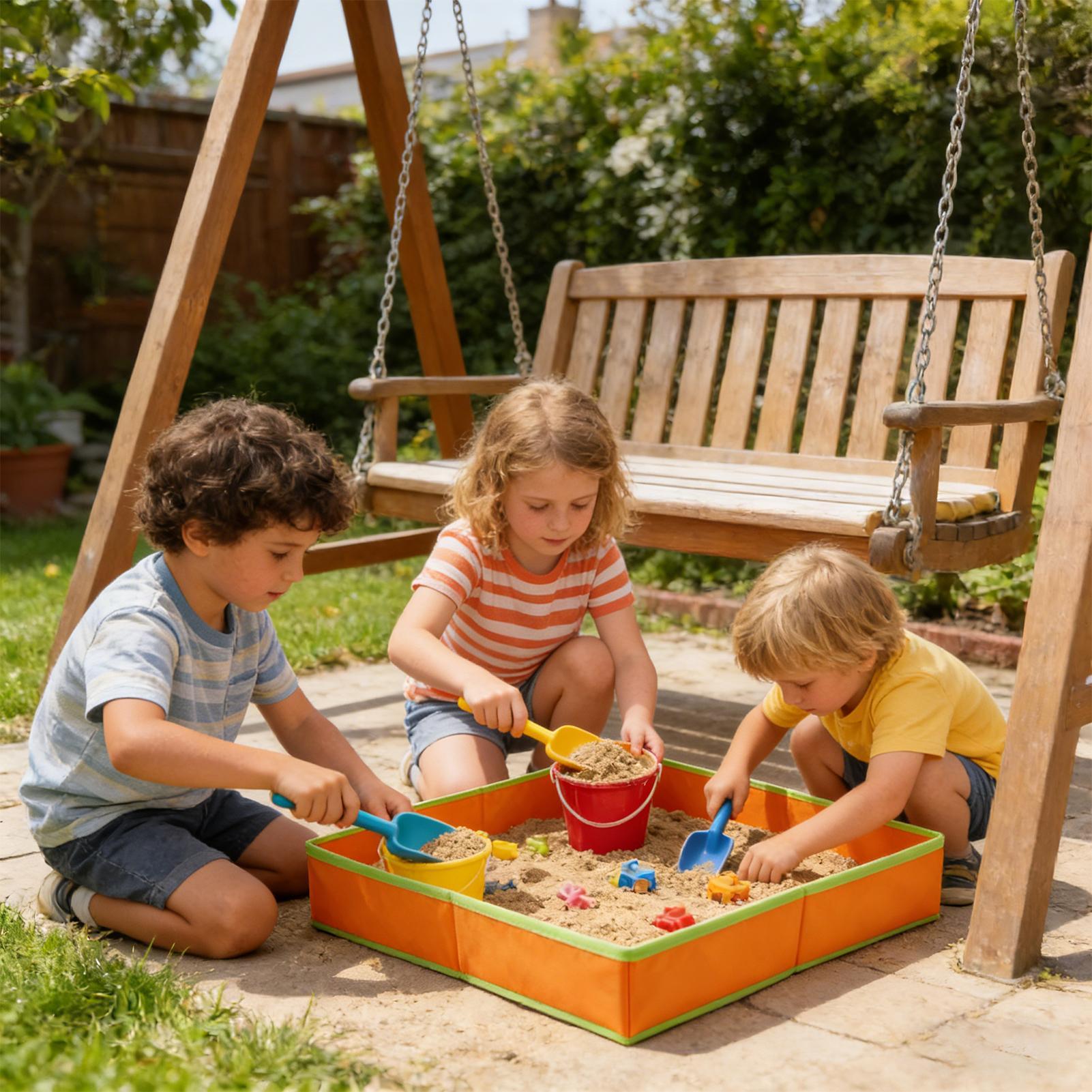 Stół do piasku dla dzieci, stó – Kids Outdoor Activity Toys recenzja i cena