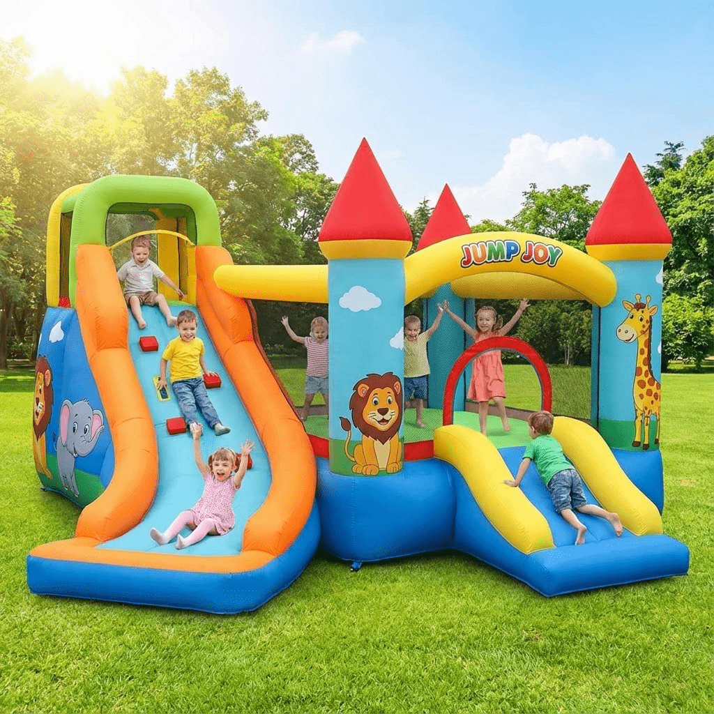 Dostosowywana, wytrzymała, kom – Kids Outdoor Jump House recenzja i cena