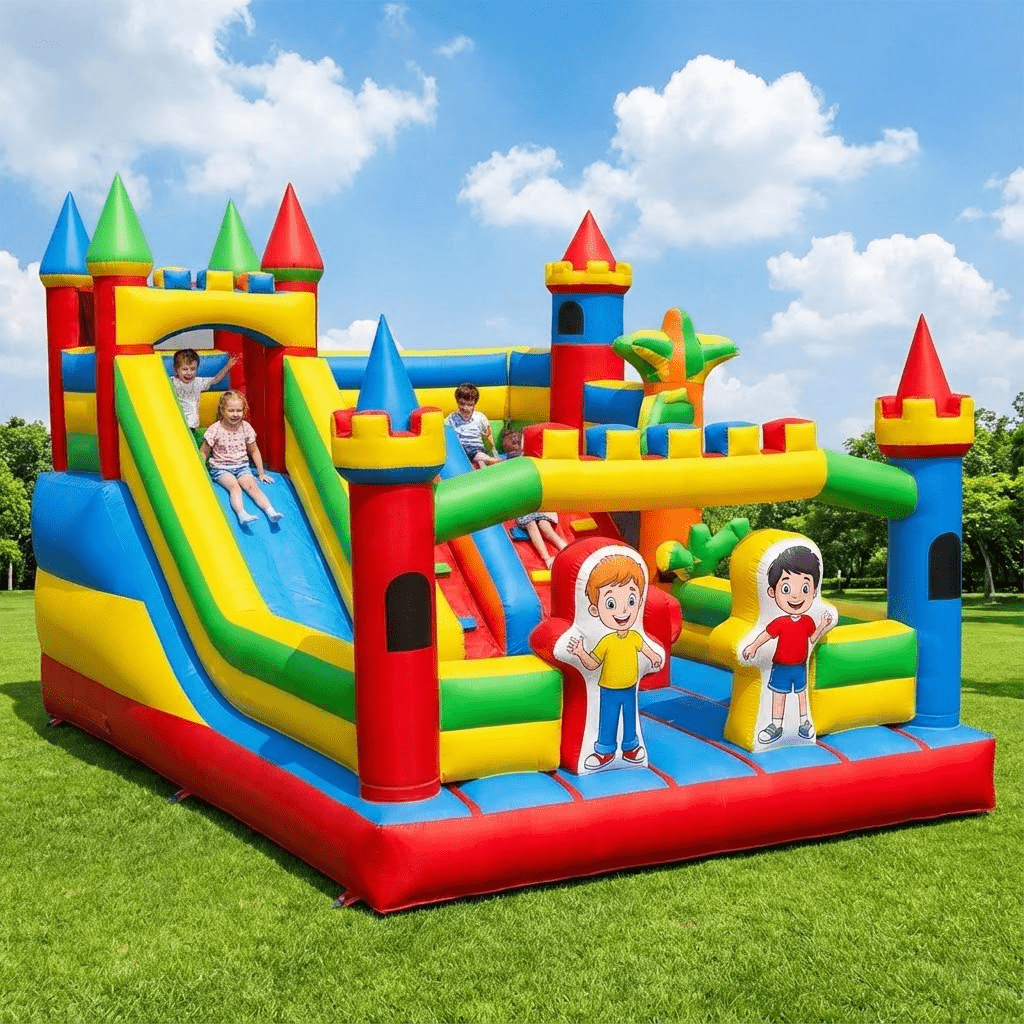 Dostosowywana, wytrzymała, kom – Kids Outdoor Jump House recenzja i cena