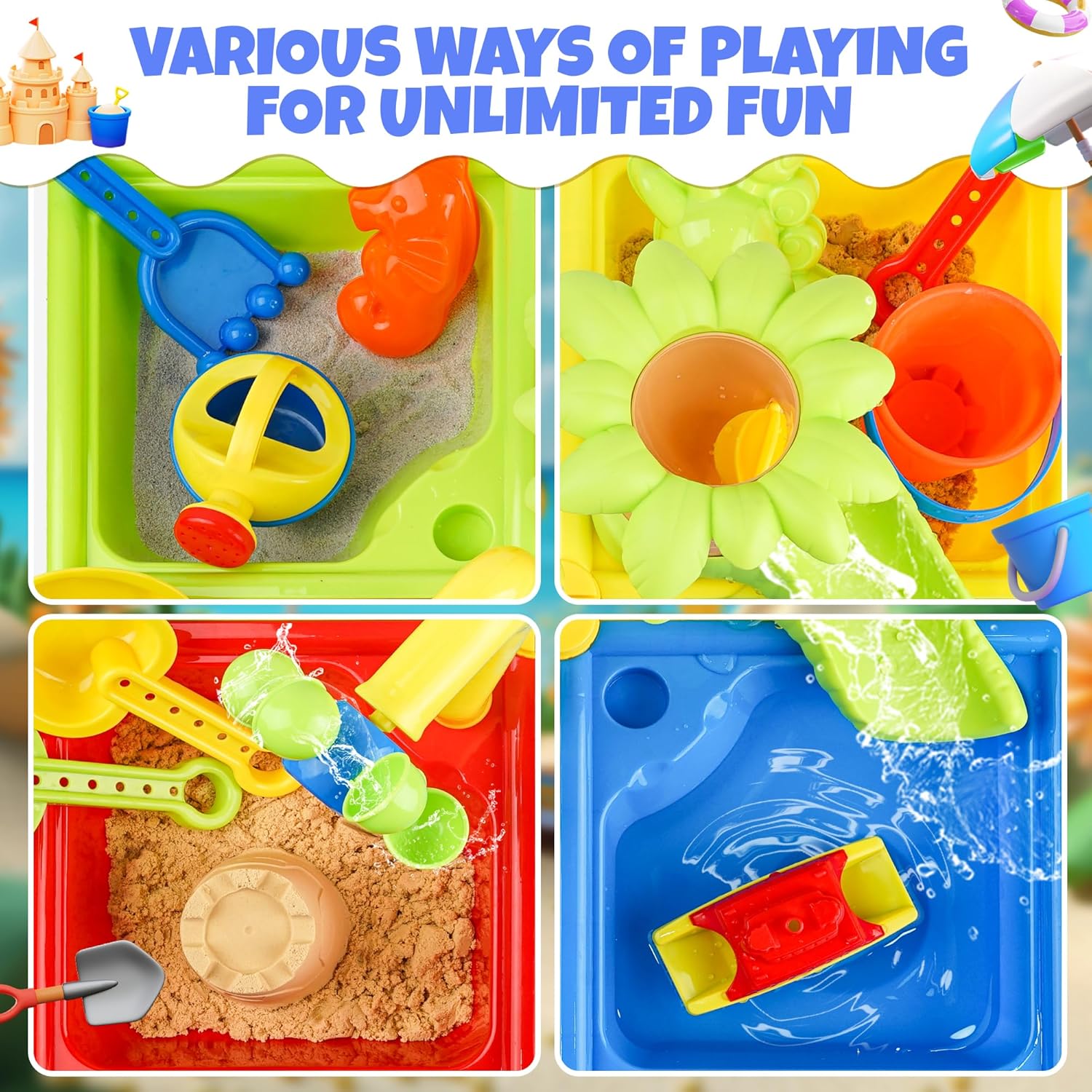 25 szt Letni stół wodny dla ma – Kids Outdoor Activity Toys recenzja i cena