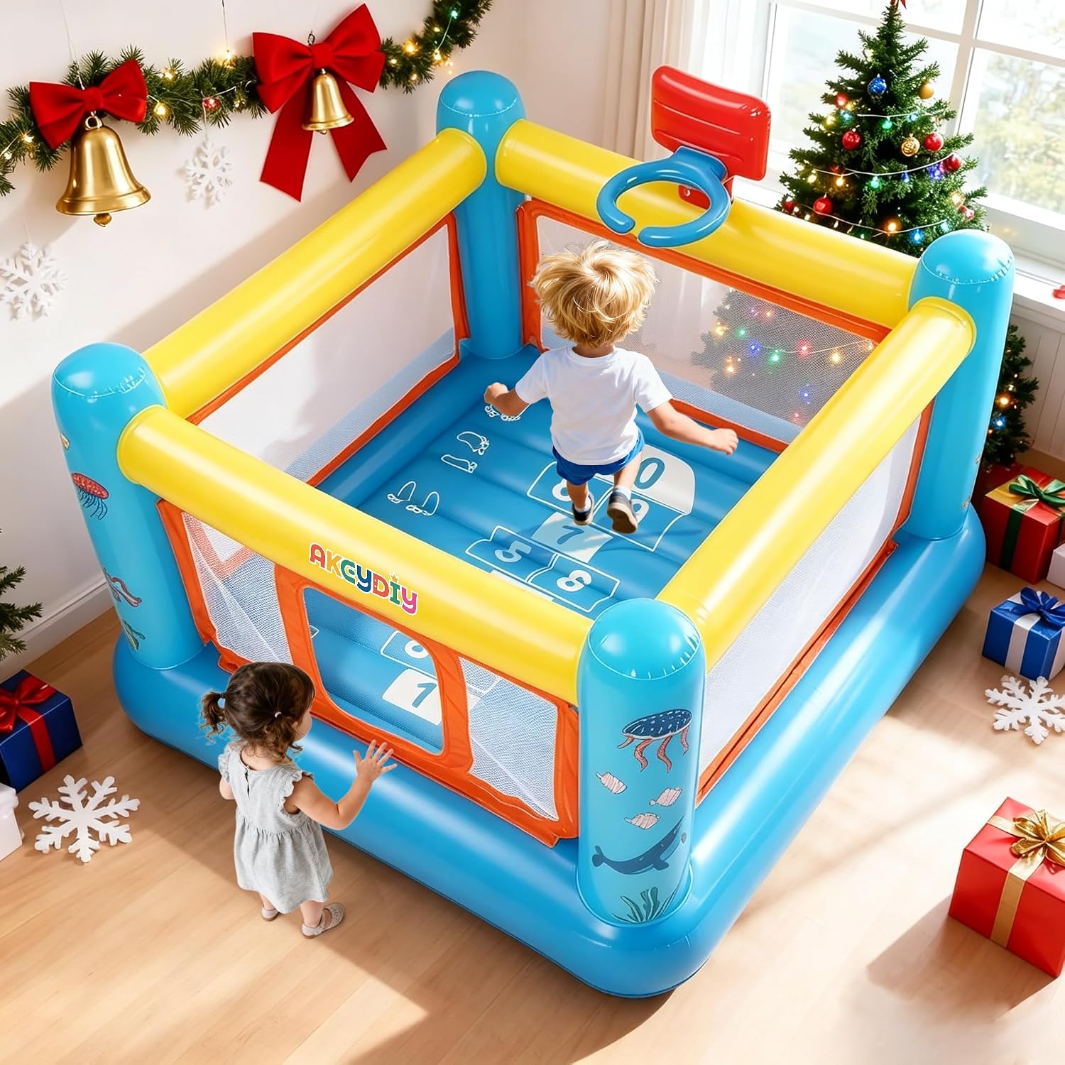 Dmuchany domek do skakania, dm – Kids Outdoor Jump House recenzja i cena