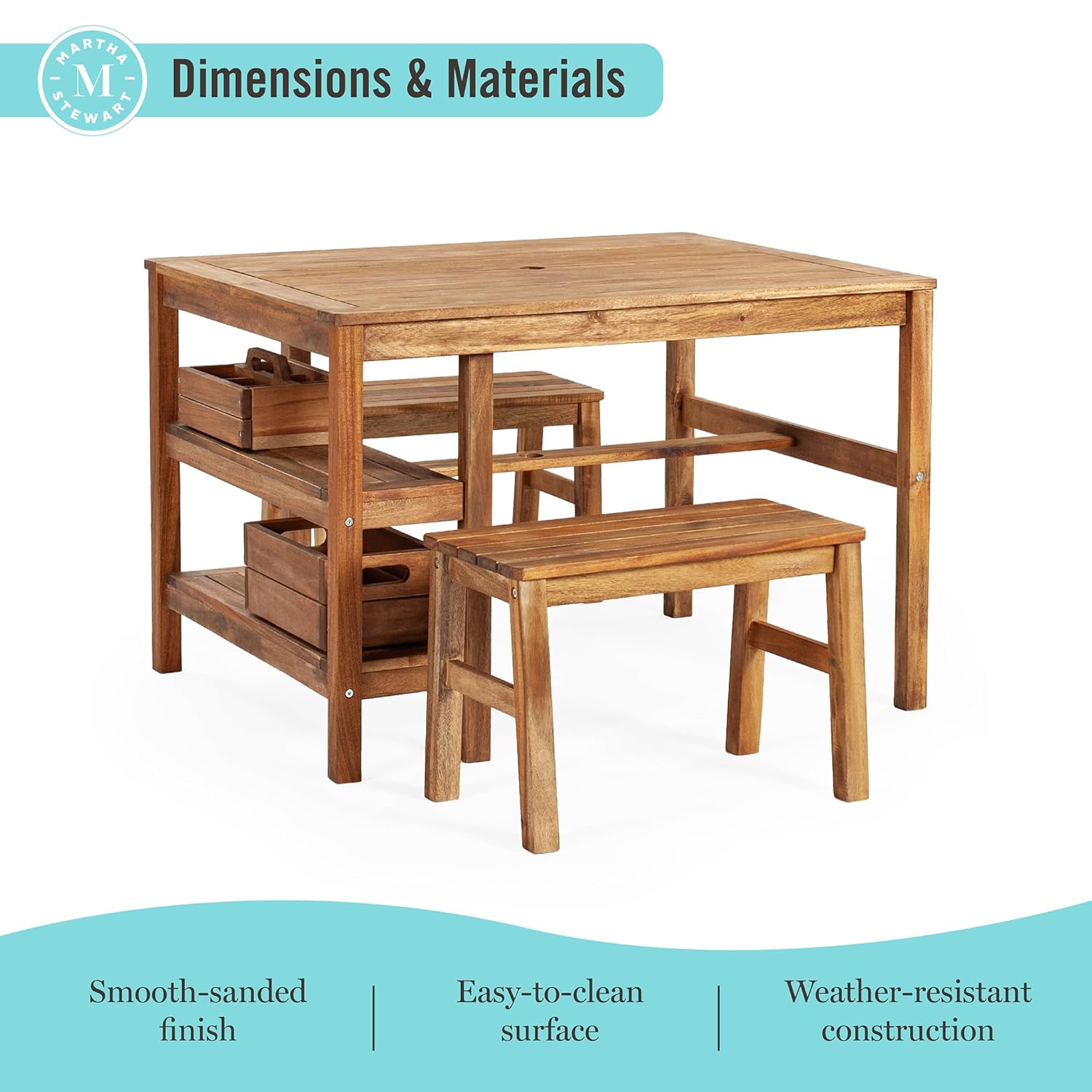 Stół do prac plastycznych dla  – Kids Outdoor Activity Table recenzja i cena