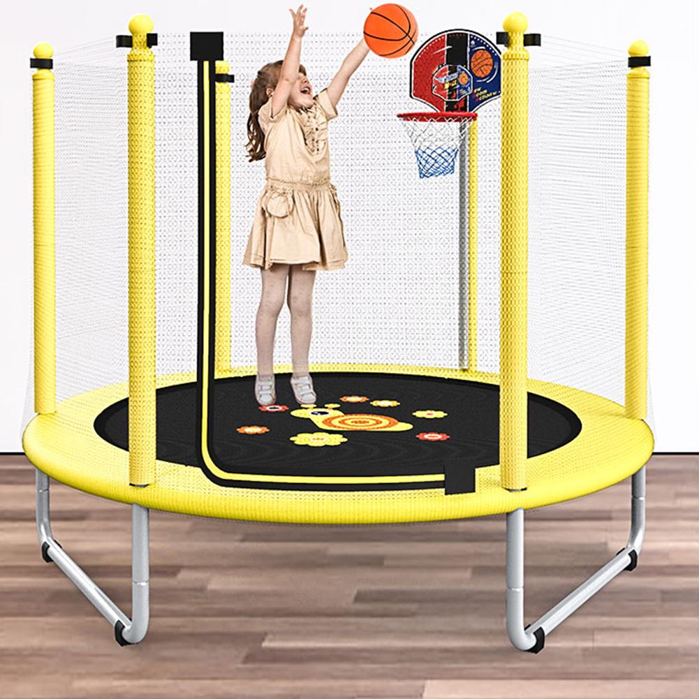 Trampolina z siatką zabezpiecz – Kids Outdoor Trampoline recenzja i cena