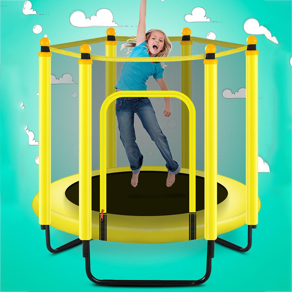 Trampolina z siatką zabezpiecz – Kids Outdoor Trampoline recenzja i cena