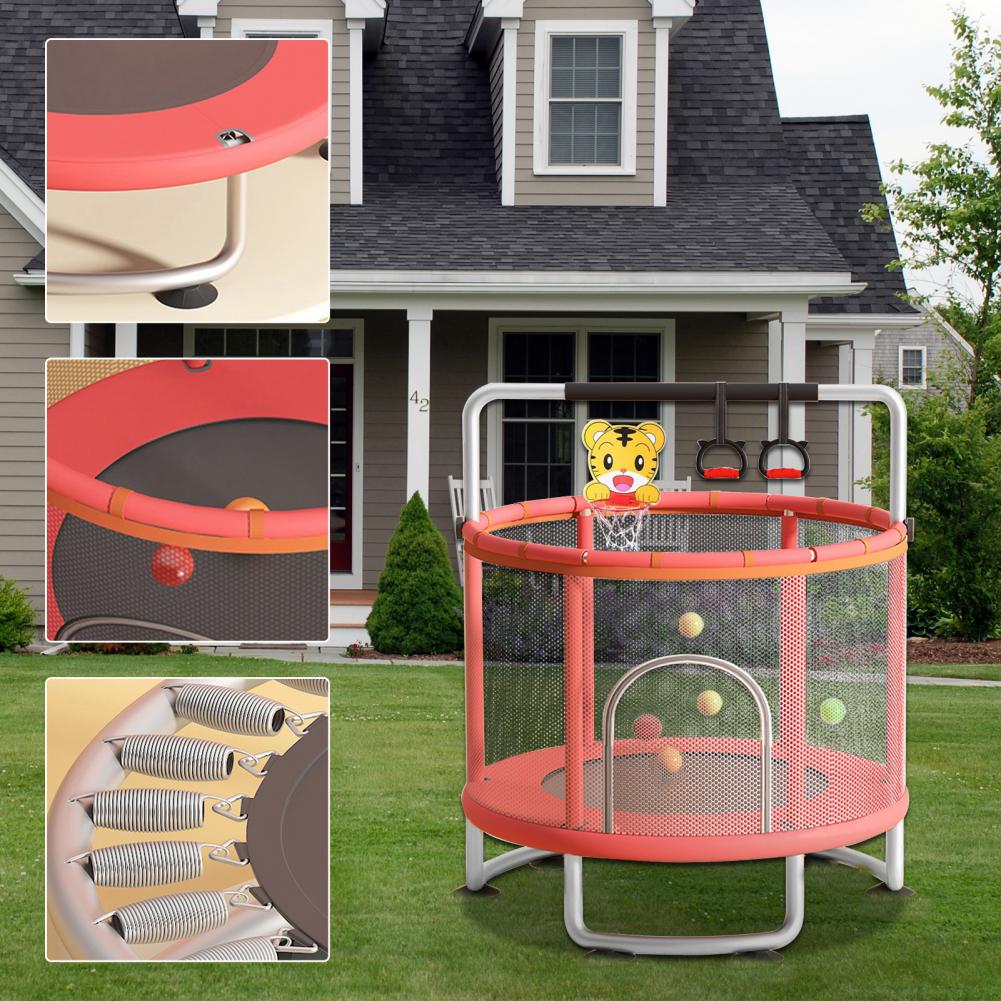 Trampolina dla dzieci, regulow – Kids Outdoor Trampoline recenzja i cena