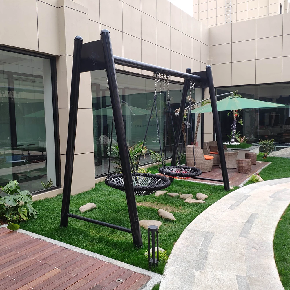 Wysokiej jakości okrągła huśta – Kids Outdoor Nest Swing recenzja i cena