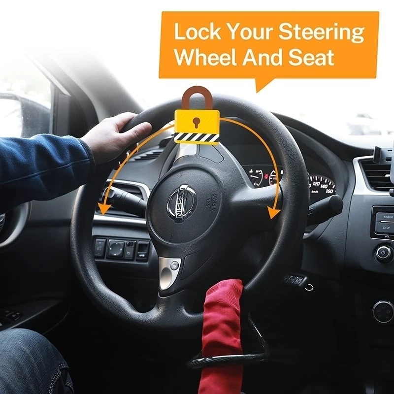 Blokada kierownicy samochodowe – Swing Seat Belt recenzja i cena