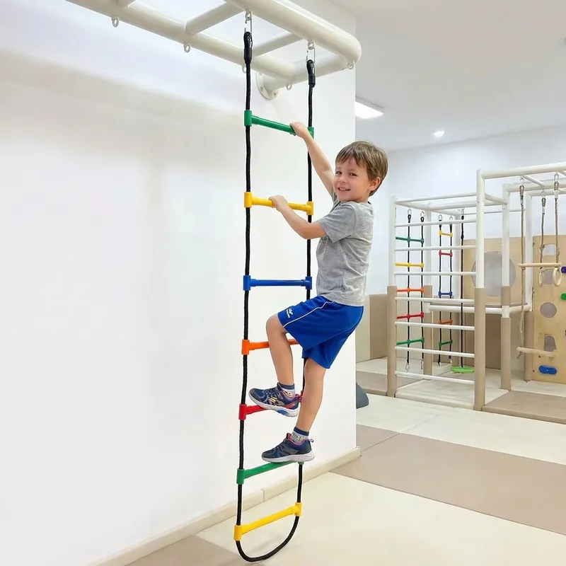 Kolorowa plastikowa drabina sz – Kids Outdoor Ladder recenzja i cena