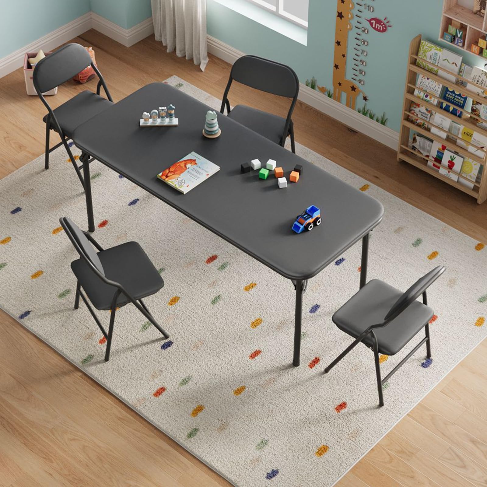 Prostokątny składany stół 47 c – Kids Outdoor Activity Table recenzja i cena