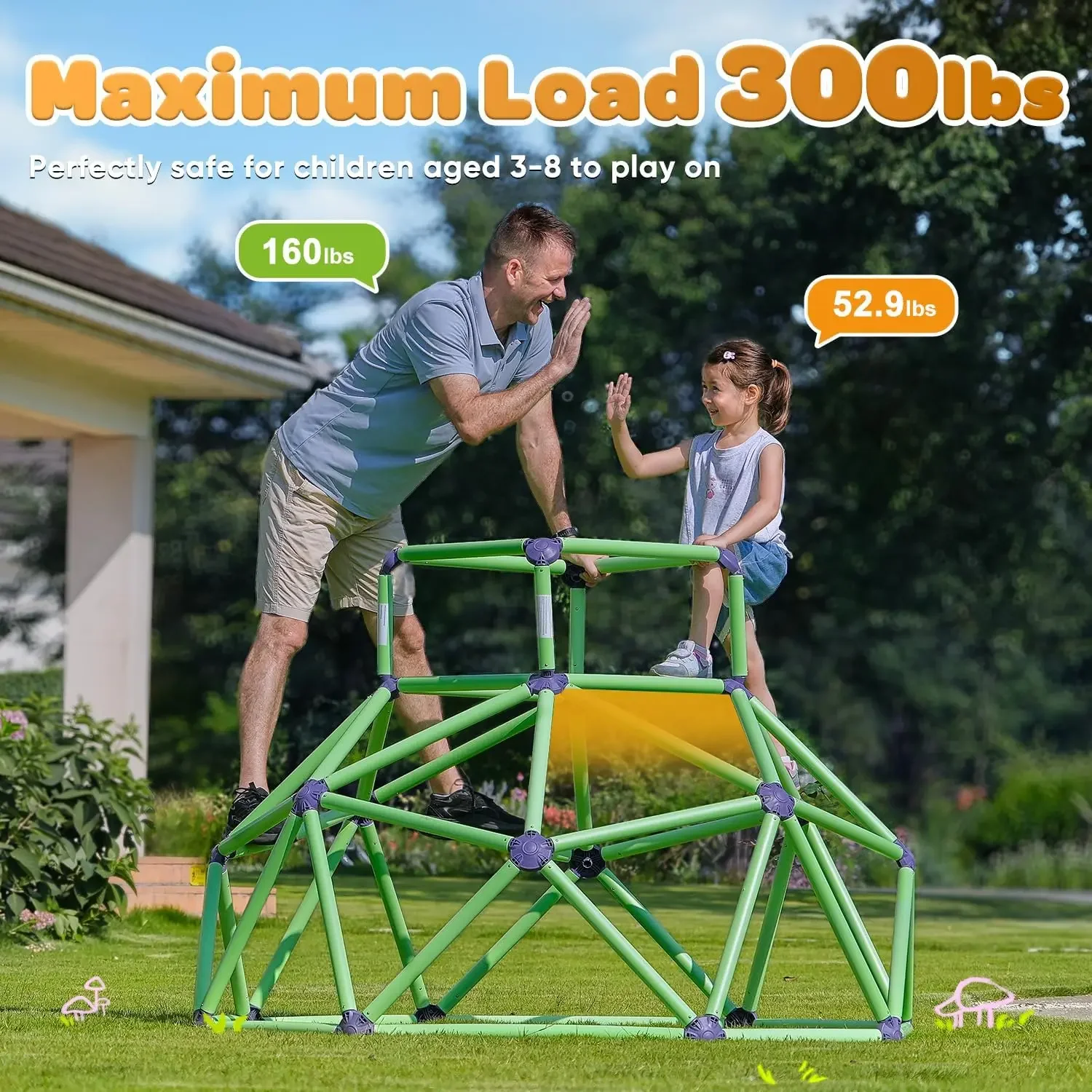 Zupapa Monkey Bars Climbing Do – Kids Outdoor Climbing Dome recenzja i cena