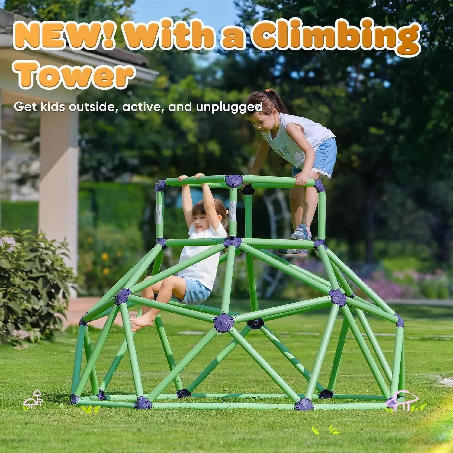 Zupapa Monkey Bars Climbing Do – Kids Outdoor Climbing Dome recenzja i cena