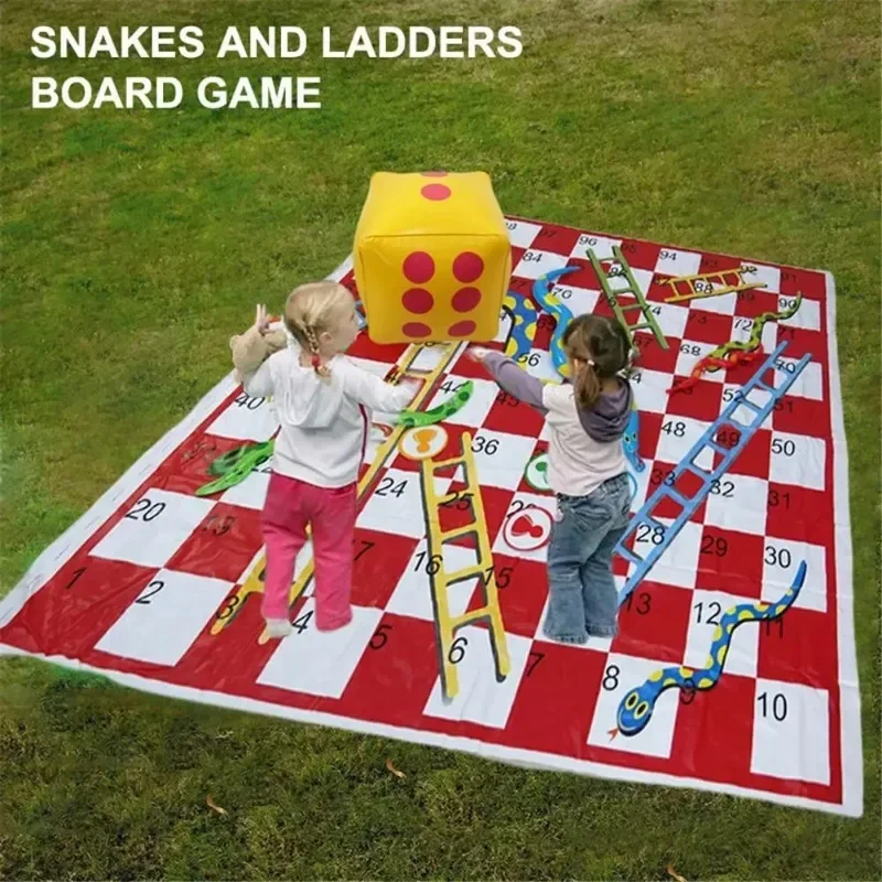 Wodoodporna mata do gry w Węża – Kids Outdoor Ladder recenzja i cena