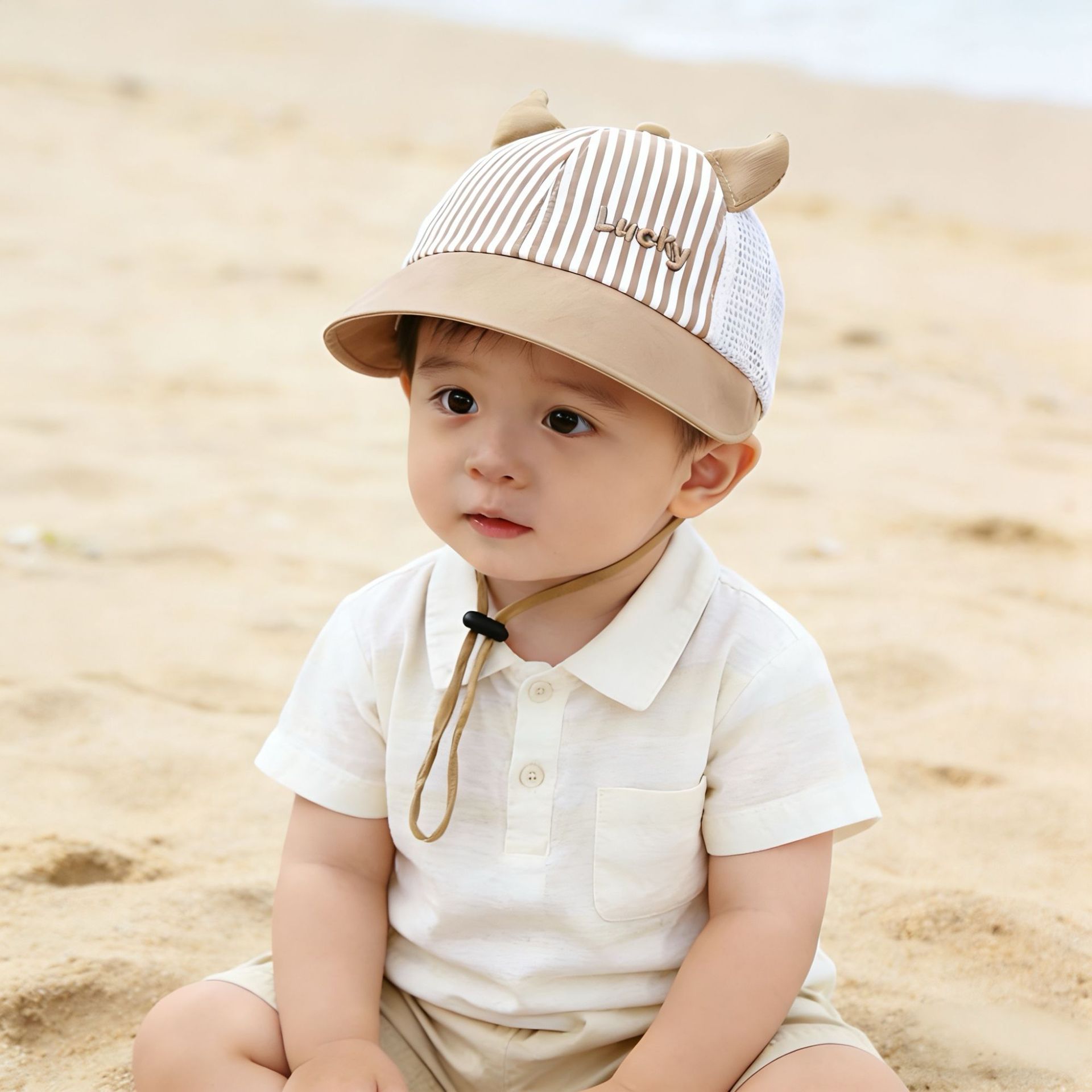 Dziecięca bawełniana czapka z  – Kids Outdoor Hat recenzja i cena
