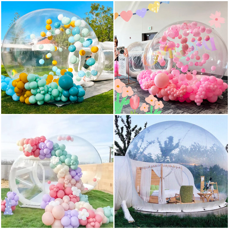 ​ Nadmuchiwany Dome Bubble Hou – Kids Outdoor Trampoline recenzja i cena
