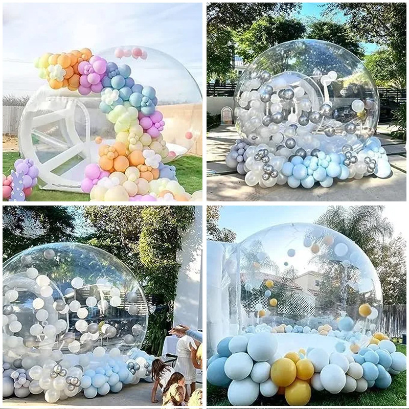 ​ Nadmuchiwany Dome Bubble Hou – Kids Outdoor Trampoline recenzja i cena