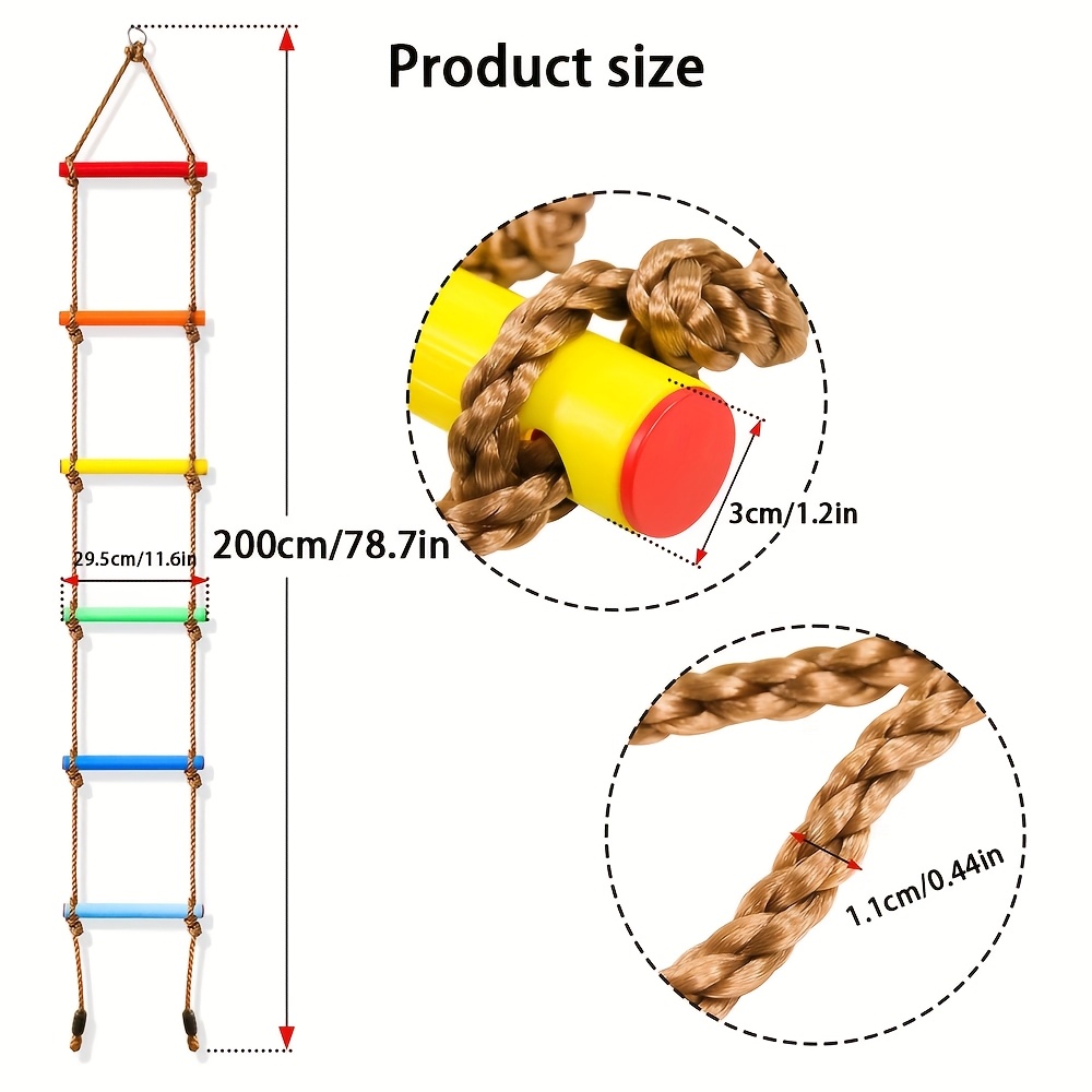 1 szt. Kolorowa drabinka do ws – Kids Outdoor Ladder recenzja i cena