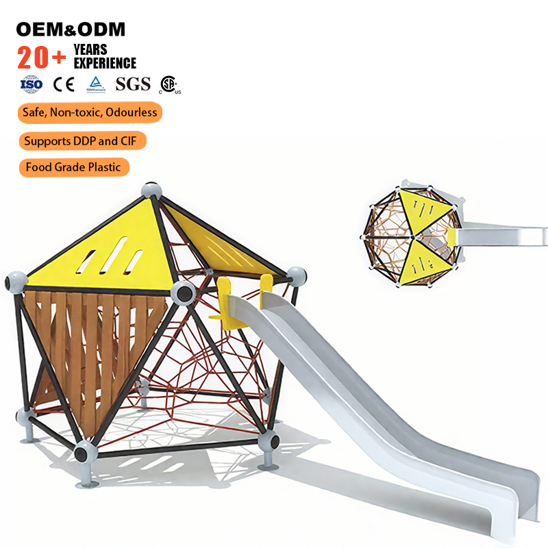 Zewnętrzna geodezyjna kopuła,  – Kids Outdoor Climbing Dome recenzja i cena