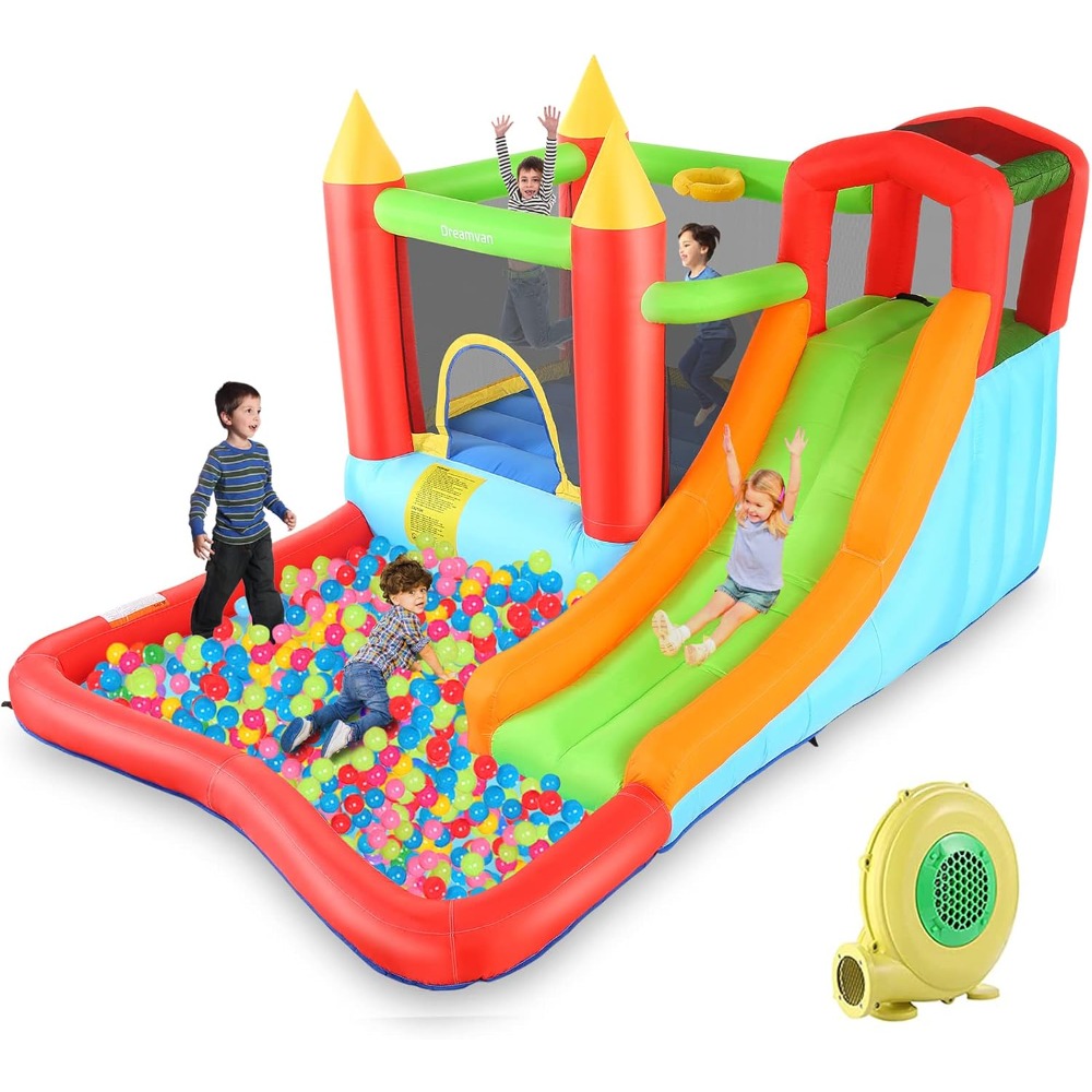 Wielofunkcyjny dmuchany park w – Kids Outdoor Slide Set recenzja i cena