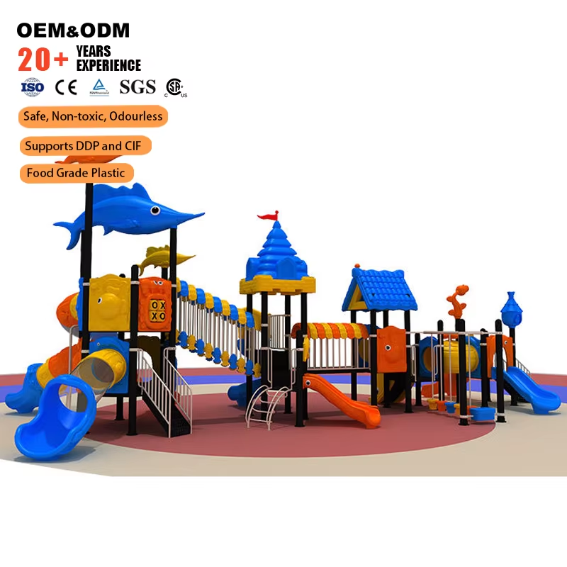 Zestaw zjeżdżalni na plac zaba – Kids Outdoor Slide Set recenzja i cena