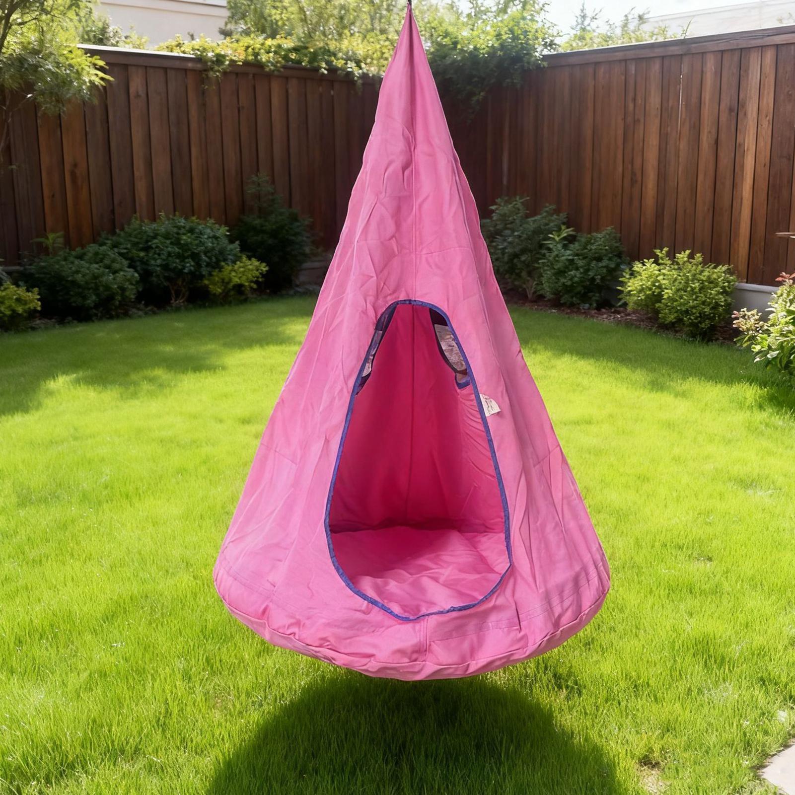 Huśtawka dla dzieci z poduszką – Kids Outdoor Nest Swing recenzja i cena