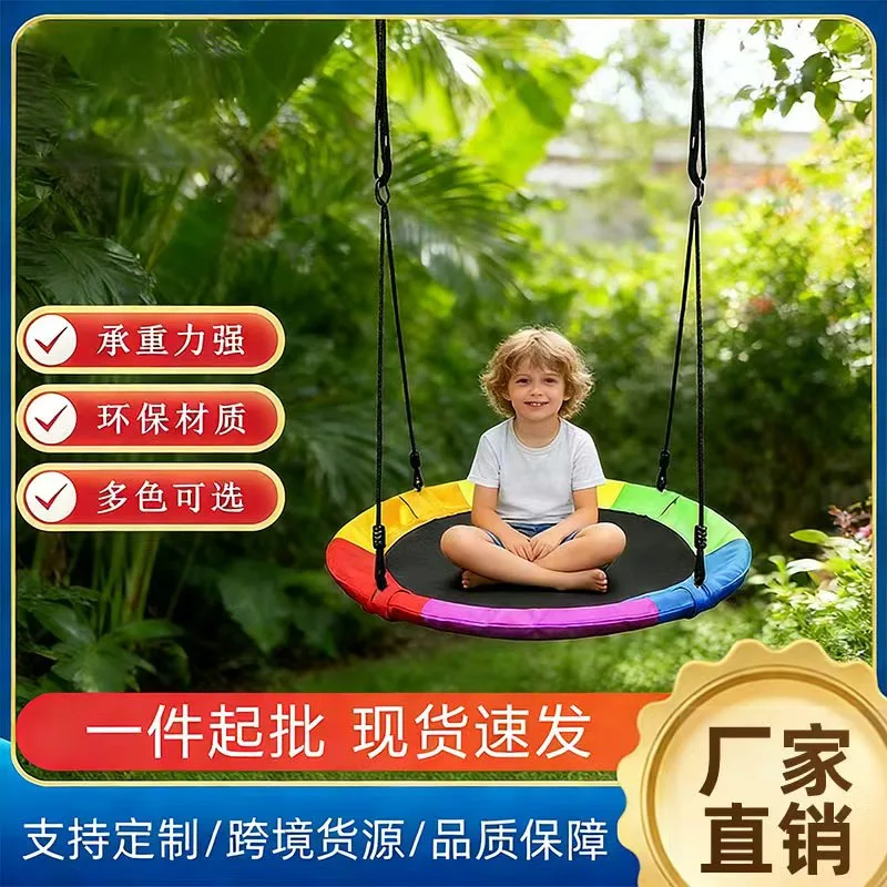 Hamak siatkowy w kształcie pta – Kids Outdoor Nest Swing recenzja i cena